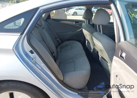 2013 Hyundai Sonata Hybrid z USA, uszkodzony, nr VIN KMHEC4A43DA083828